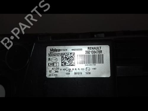 Right headlight RENAULT MEGANE IV Hatchback (B9A/M/N_) 1.5 Blue dCi 115 (B9A6) | BP29226181C29 