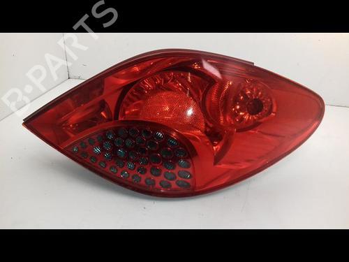 Used Right taillight PEUGEOT 207 (WA_, WC_) 1.4 HDi (68 hp) 16893215