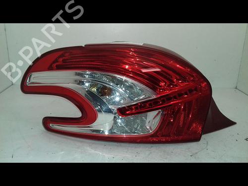Used Left taillight PEUGEOT 208 I (CA_, CC_) 1.4 HDi (68 hp) 19798920