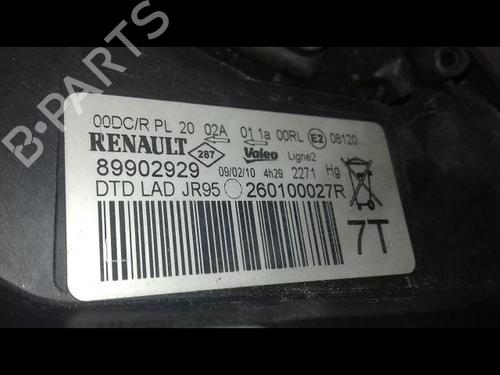 Right headlight RENAULT SCÉNIC III (JZ0/1_) 2.0 dCi (JZ0Y, JZ26) | BP29226208C29 