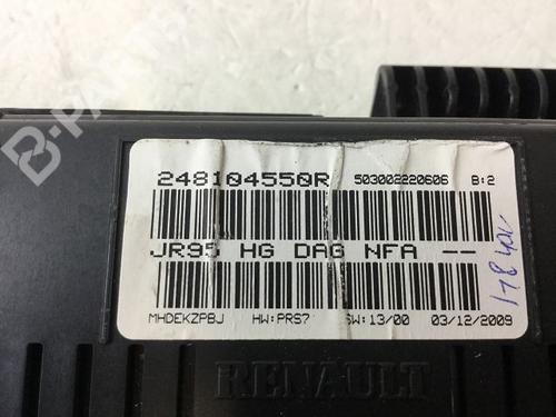 Instrument cluster RENAULT SCÉNIC III (JZ0/1_) 1.5 dCi | BP8970506C47