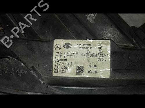 Used Right headlight Right headlight MERCEDES-BENZ VITO Tourer (W447) 116 CDI / 116 BlueTEC (447.701, 447.703, 447.705) (163 hp) 40162386 40162386