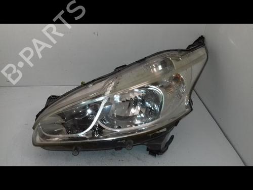 Used Left headlight PEUGEOT 208 I (CA_, CC_) 1.4 HDi (68 hp) 29226337