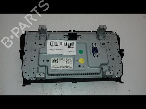 Used Display monitor SKODA OCTAVIA III Combi (5E5, 5E6) 1.6 TDI (115 hp) 19162281