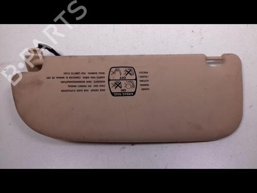 Right sun visor PEUGEOT 607 (9D, 9U) 2.2 HDi | BP23196032I2