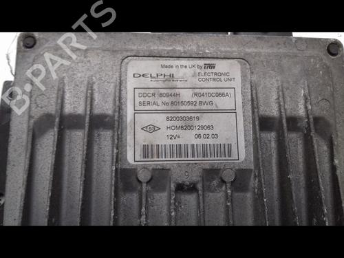 Used Engine control unit (ECU) RENAULT CLIO II (BB_, CB_) 1.5 dCi (B/CB07) (65 hp) 8974468