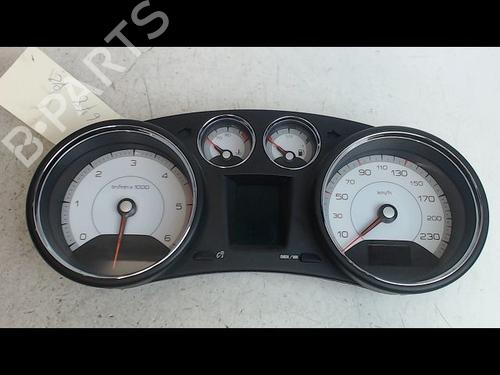Used Instrument cluster PEUGEOT 308 I (4A_, 4C_) 1.6 HDi (109 hp) 15743658