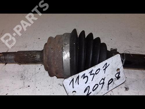 Left front driveshaft PEUGEOT 208 I (CA_, CC_) 1.2 VTI 82 | BP8964509M38 