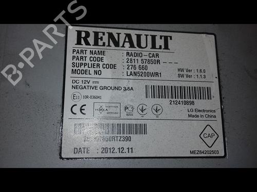 Radio DACIA SANDERO II TCe 90 (B8M1, B8MA, B8AC) | BP22774831E6