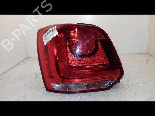 Used Left taillight VW POLO V (6R1, 6C1) 1.6 TDI (75 hp) 31348037