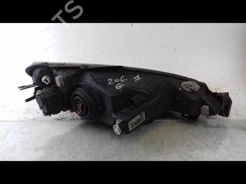 Used Left headlight PEUGEOT 206 Hatchback (2A/C) 2.0 HDI 90 (90 hp) 23196240