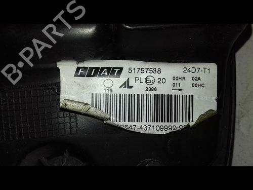 Used Left headlight FIAT BRAVO II (198_) 1.9 D Multijet (198AXB1A) (120 hp) 31347936