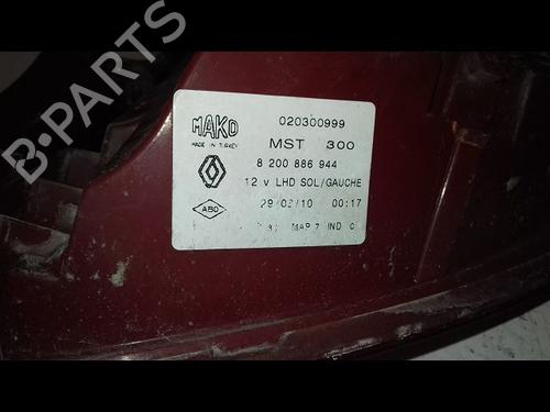 Used Left taillight RENAULT CLIO III (BR0/1, CR0/1) 1.2 16V (BR02, BR0J, BR11, CR02, CR0J, CR11) (75 hp) 21113303
