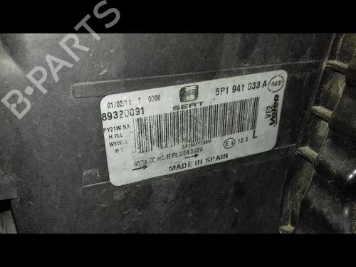 Left headlight SEAT ALTEA (5P1) 1.6 TDI | BP29226319C28 
