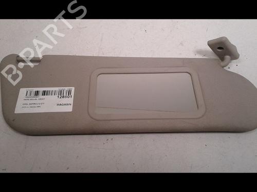 Right sun visor OPEL ZAFIRA A MPV (T98) 2.2 DTI 16V (F75) | BP8972952I2