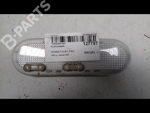 Used Interior roof light RENAULT CLIO III (BR0/1, CR0/1) 1.5 dCi (C/BR0G, C/BR1G) (68 hp) 8973604