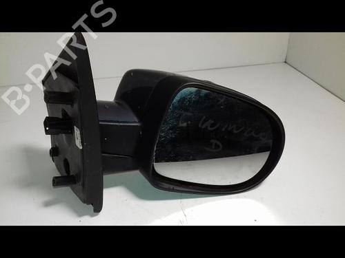 Used Right mirror RENAULT TWINGO II (CN0_) 1.2 16V (CN04, CN0B) (75 hp) 16332490