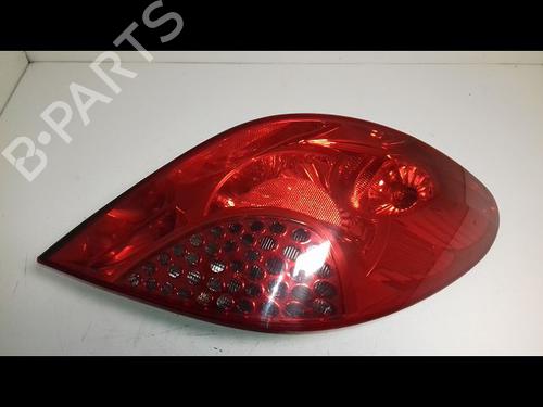Used Right taillight PEUGEOT 207 (WA_, WC_) 1.6 HDi (90 hp) 16277824