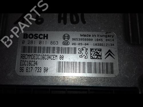 Electronic module PEUGEOT 307 (3A/C) 1.6 HDi | BP30949566M83