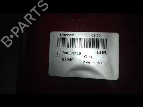 Left taillight PEUGEOT 307 (3A/C) 2.0 HDi 90 | BP30164526C34