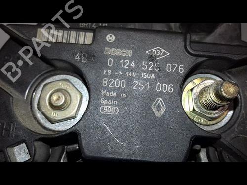 Used Alternator Alternator RENAULT LAGUNA II (BG0/1_) 1.9 dCi (BG08, BG0G) (120 hp) 15771080 15771080