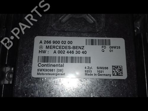 Used Engine control unit (ECU) Engine control unit (ECU) MERCEDES-BENZ A-CLASS (W169) A 180 (169.032, 169.332) (116 hp) 36310859 36310859