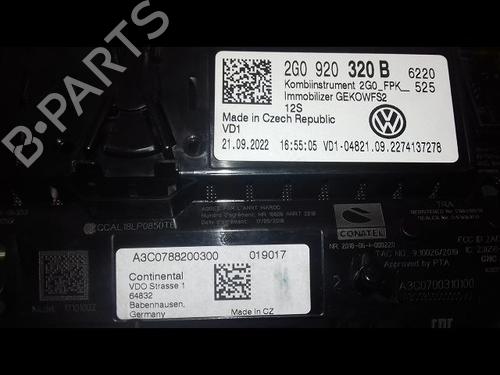 Instrument cluster VW T-CROSS (C11, D31) 1.0 TSI | BP24871371C47