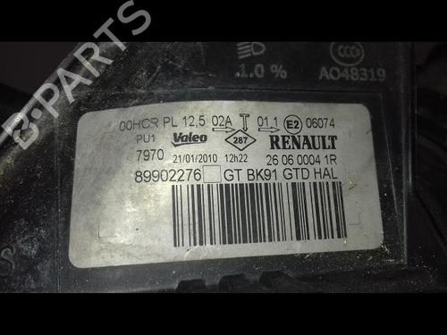 Left headlight RENAULT LAGUNA III (BT0/1) 1.5 dCi (BT00, BT0A, BT0T, BT1J) | BP29226251C28 