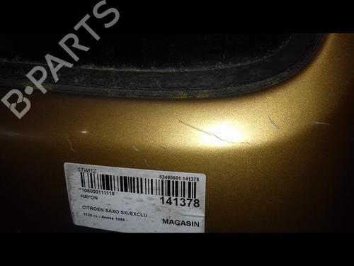 Used Tailgate CITROËN SAXO (S0, S1) 1.1 X, SX (60 hp) 19326763