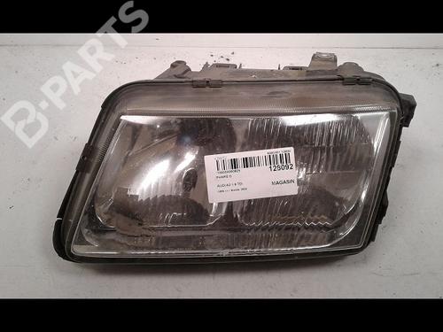Used Left headlight AUDI A3 (8L1) 1.9 TDI (110 hp) 8972928