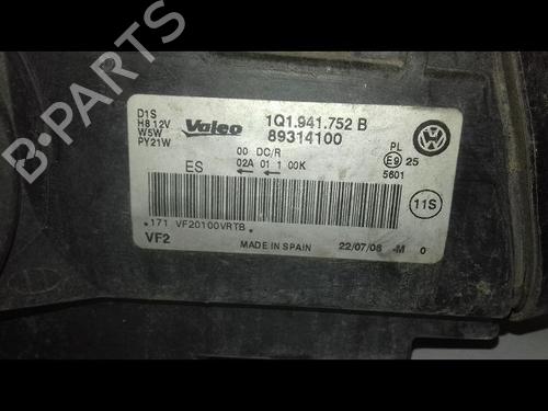 Faro derecho VW EOS (1F7, 1F8) 2.0 TDI 16V (140 hp) 29226144