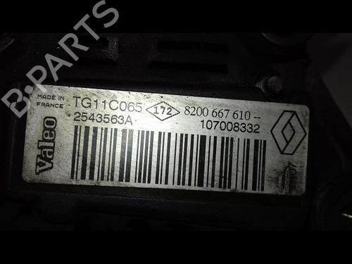 Alternator RENAULT SCÉNIC II (JM0/1_) 1.9 dCi (JM14) | BP14954105M7 
