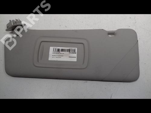 Used Left sun visor Left sun visor RENAULT CLIO IV (BH_) 1.5 dCi 90 (90 hp) 8973586 8973586