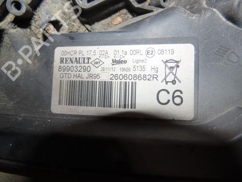 Used Left headlight Left headlight RENAULT SCÉNIC III (JZ0/1_) 1.5 dCi (110 hp) 35887018 35887018