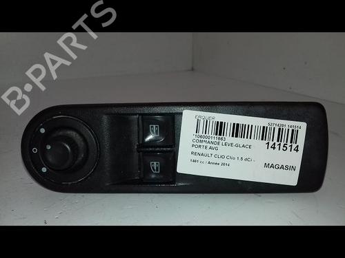 Used Left front window switch RENAULT CLIO IV (BH_) 1.5 dCi 75 (75 hp) 19337818
