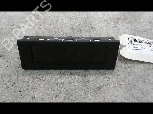 Used Display monitor CITROËN C3 II (SC_) 1.4 HDi 70 (SC8HZC, SC8HR0, SC8HP4) (68 hp) 8970359