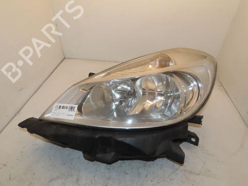 Used Left headlight Left headlight RENAULT CLIO III (BR0/1, CR0/1) 1.5 dCi (C/BR0G, C/BR1G) (68 hp) 33221946 33221946