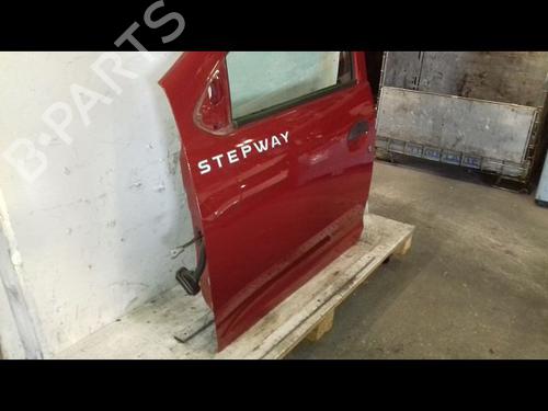 Left front door DACIA SANDERO II 1.0 SCe 75 (B8JC, B8JD, B8NC) | BP29225118C2 