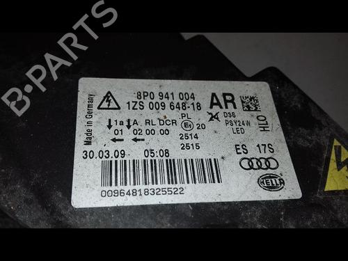 Right headlight AUDI A3 Sportback (8PA) 1.8 TFSI | BP29226153C29 