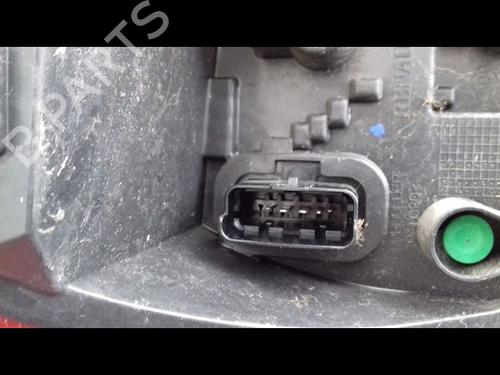 Used Right taillight RENAULT CLIO III (BR0/1, CR0/1) 1.2 16V Hi-Flex (BR1U, CR1U) (75 hp) 9106136