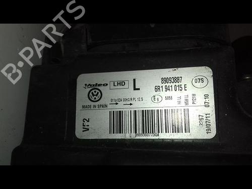 Used Left headlight VW POLO V (6R1, 6C1) 1.6 TDI (90 hp) 29226308