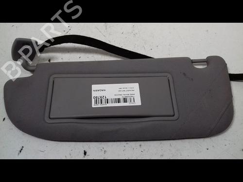 Left sun visor PEUGEOT 607 (9D, 9U) 2.2 HDi | BP9422797I1