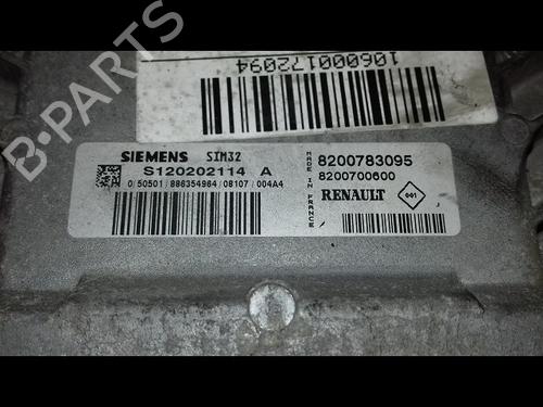 Used Engine control unit (ECU) Engine control unit (ECU) RENAULT TWINGO II (CN0_) 1.2 Turbo (CN0C, CN0F) (100 hp) 34106103 34106103