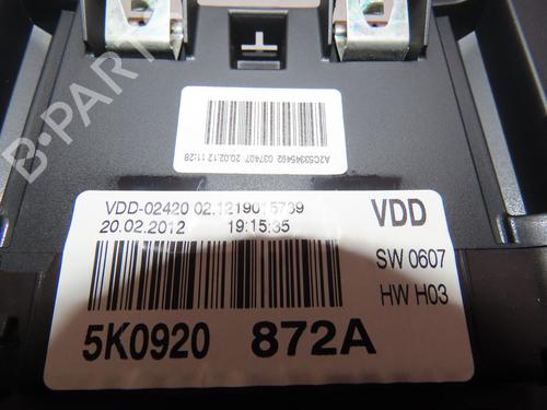 Engine control unit (ECU) VW GOLF VI (5K1) 1.6 TDI | BP17783365M57 