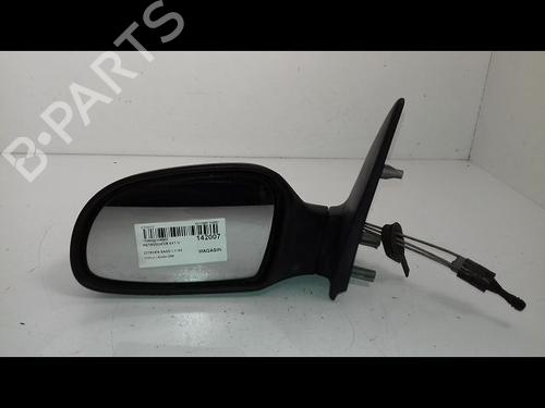 Used Left mirror CITROËN SAXO (S0, S1) 1.1 X, SX (60 hp) 19025493