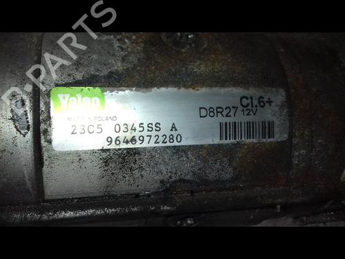 Starter PEUGEOT 407 (6D_) 2.0 HDi 135 (6DRHRH, 6DRHRE, 6DRHRG, 6DRHRJ) | BP23194528M8 