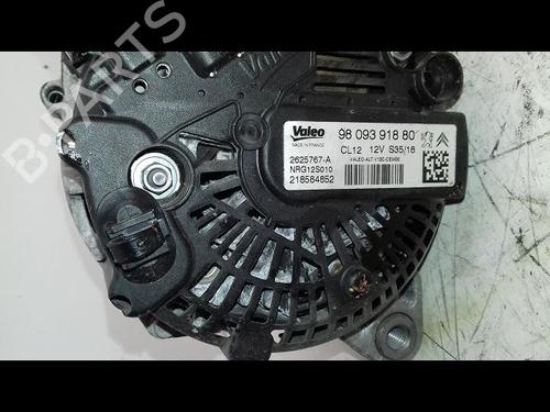 Alternator PEUGEOT 208 I (CA_, CC_) 1.2 VTi 68 / PureTech 68 | BP16769922M7 