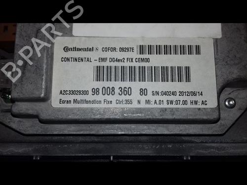 Used Display monitor CITROËN C4 II (NC_) 1.6 HDi 90 (92 hp) 29196145