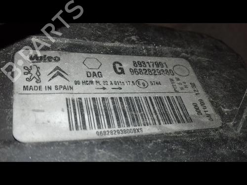 Left headlight PEUGEOT PARTNER Box Body/MPV 1.6 HDi | BP31347918C28