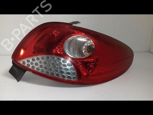 Used Right taillight PEUGEOT 206+ (2L_, 2M_) 1.1 (60 hp) 14955275